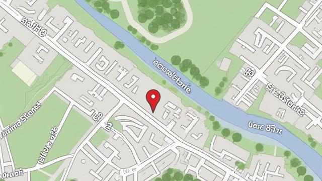 Karte von Graz, Österreich, mit dem Standort von Vitrina Stones